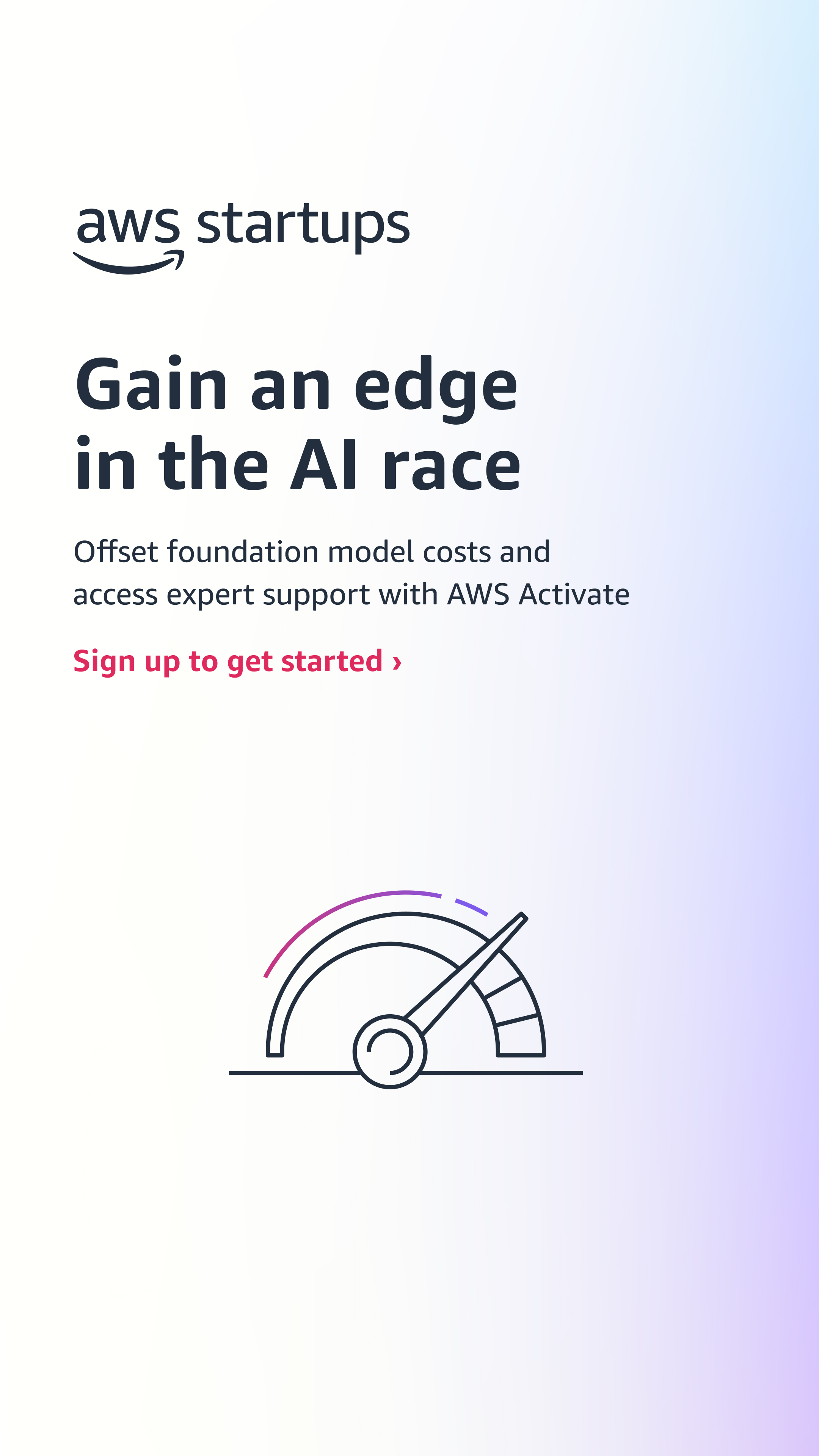 Amazon Web Services Facebook ad