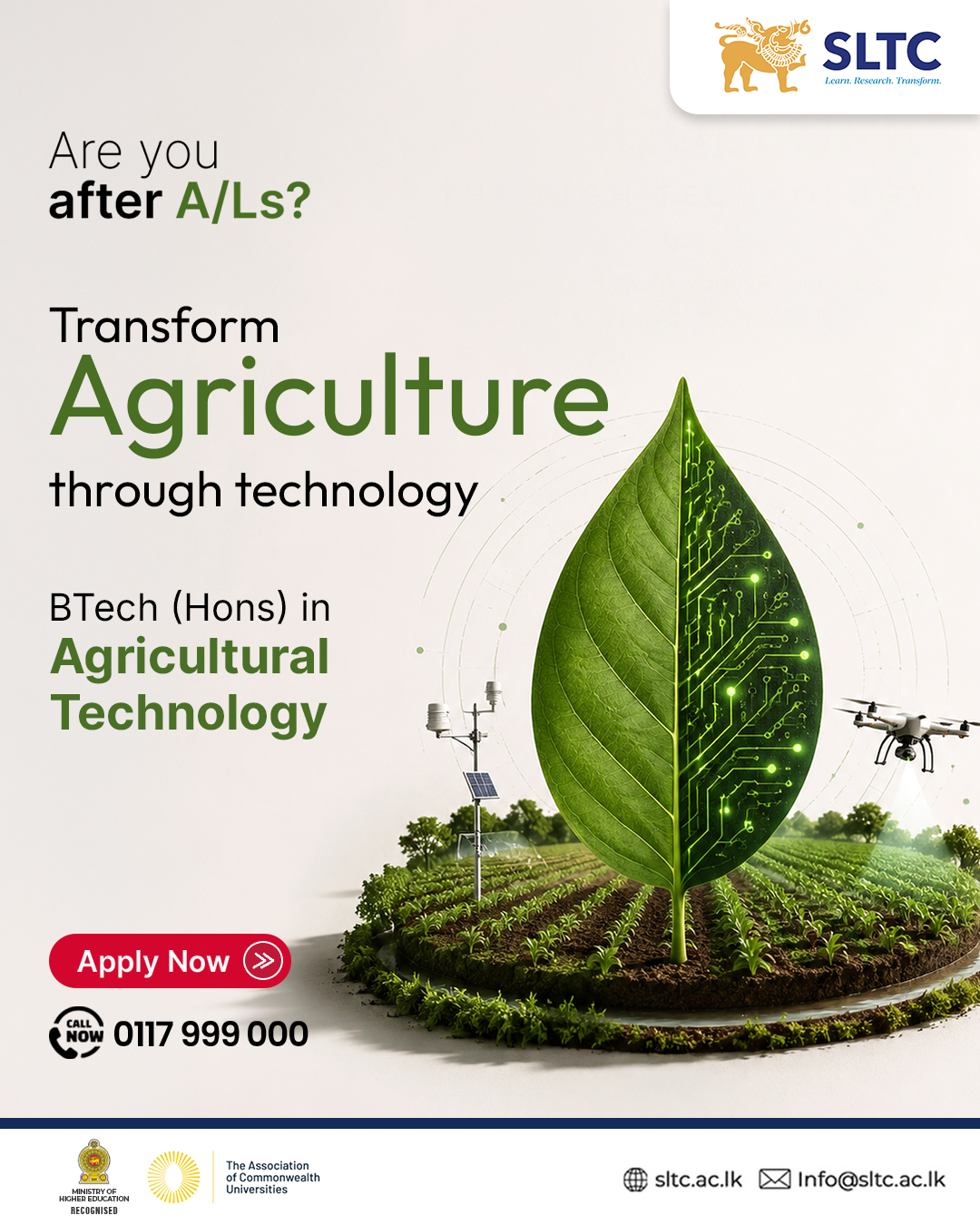 SLTC Facebook ad: Chat with us