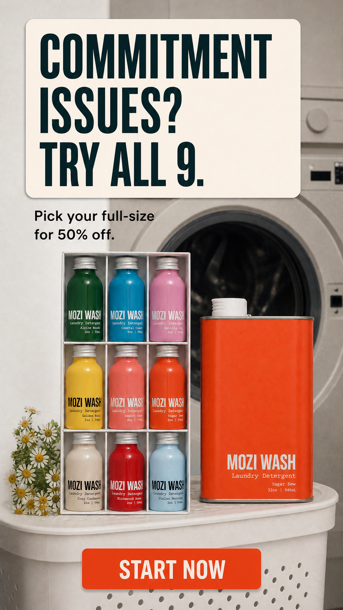 Mozi Wash Facebook ad