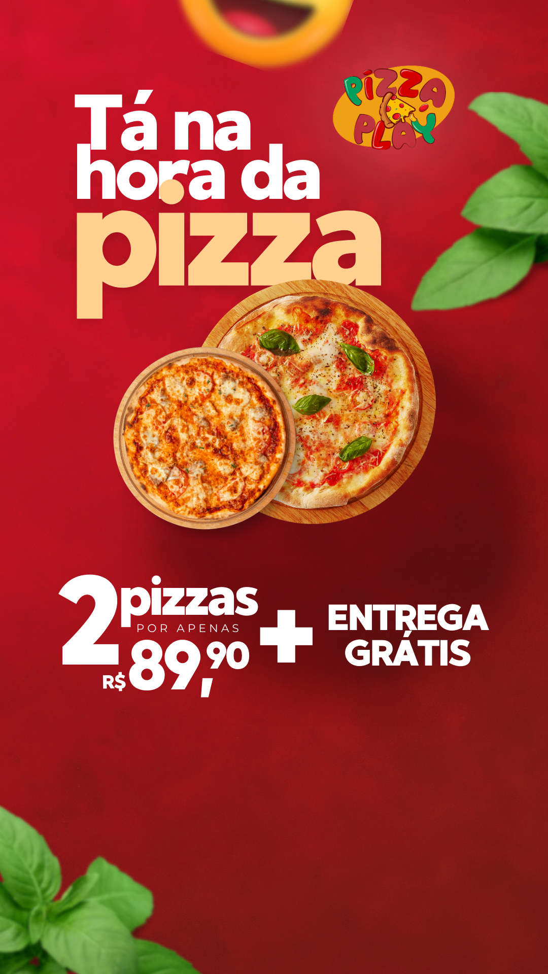 Pizza Play Ipatinga Facebook ad: Pizza Play