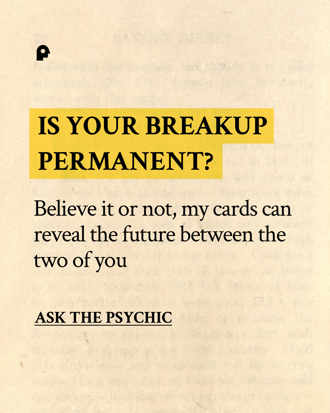 Your Relationship Advisor Facebook ad