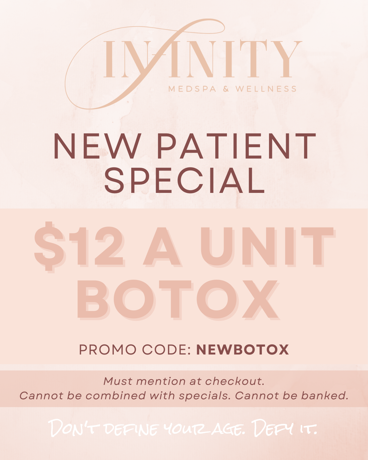 Infinity MedSpa and Wellness Facebook ad