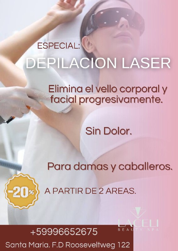 Laceli beautyspa Facebook ad