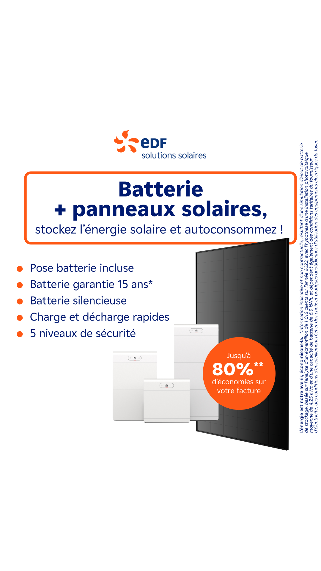 Mes offres EDF solutions solaires Facebook ad