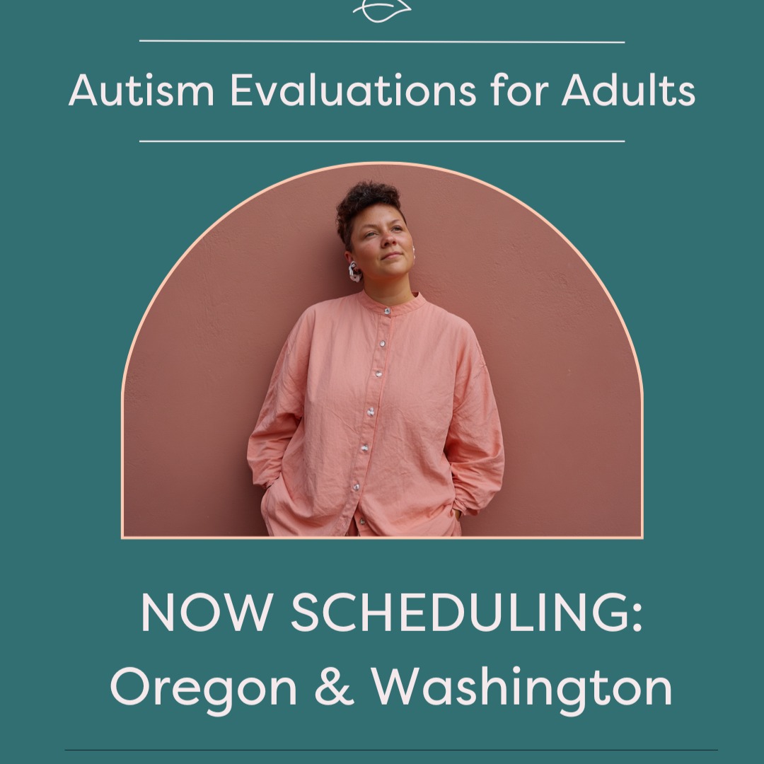 Dr. Erica Aten Facebook ad: Now booking adult autism evaluations in Oregon &…