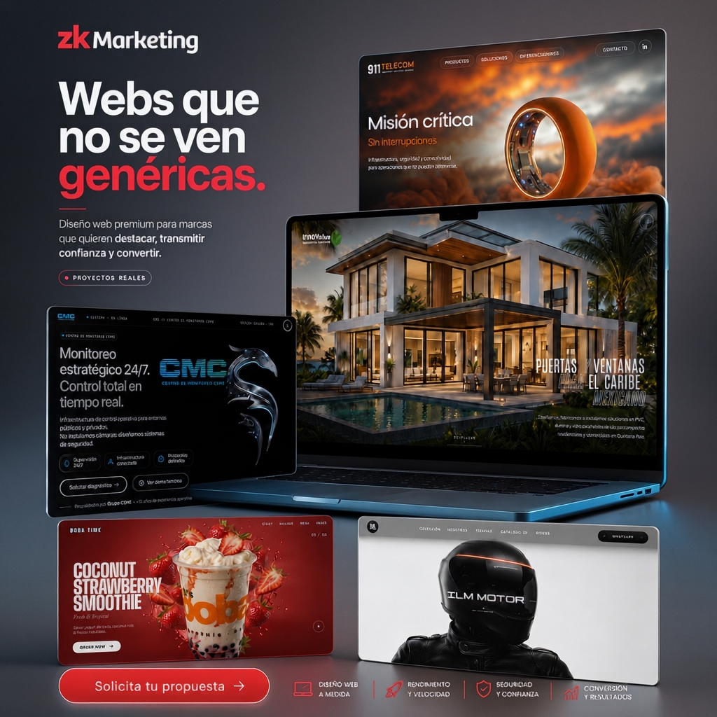 ZK Marketing Digital Facebook ad: Convierte búsquedas en clientes