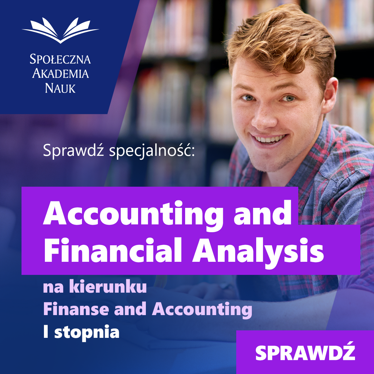 Społeczna Akademia Nauk Facebook ad