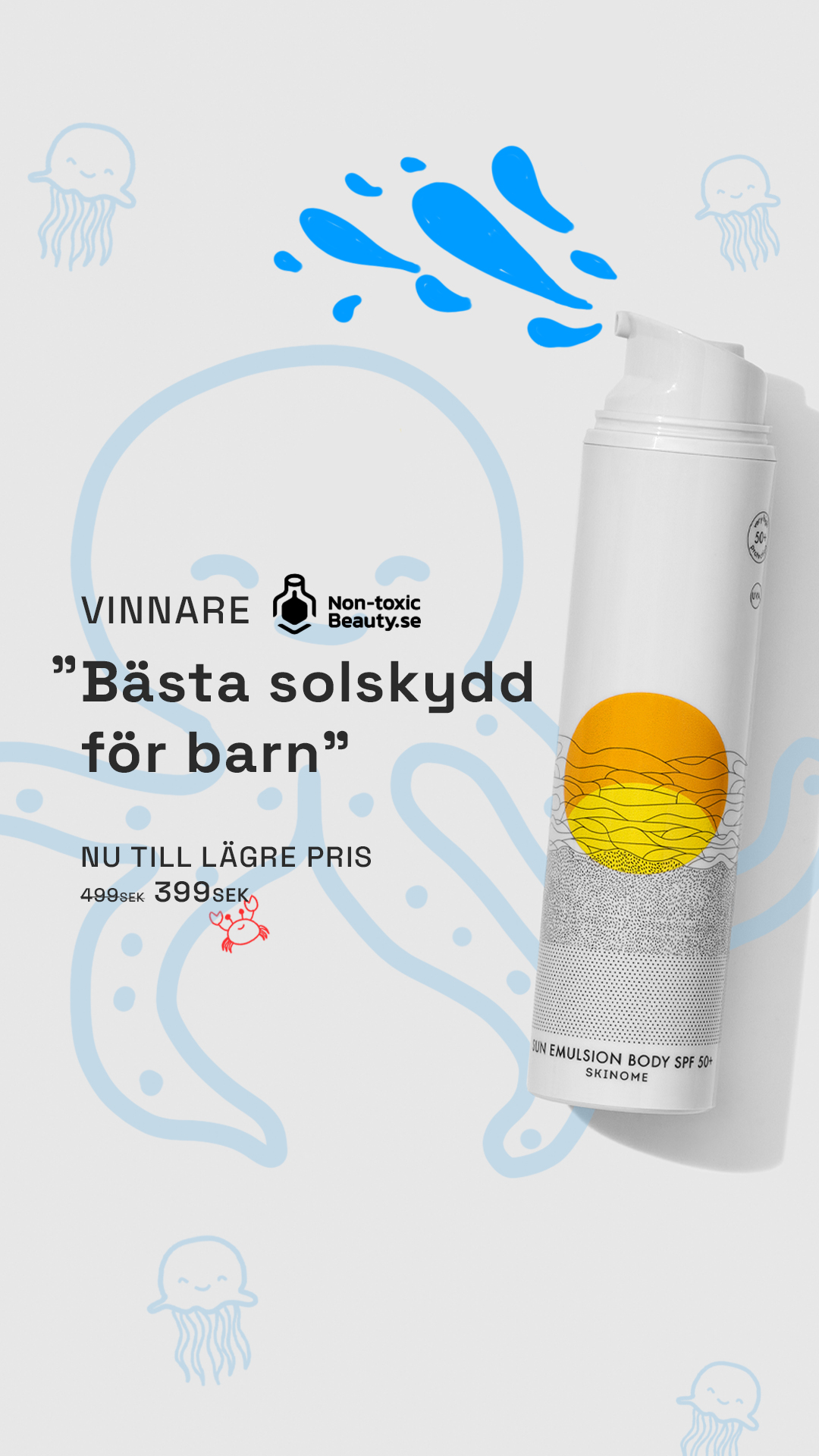 Skinome Facebook ad