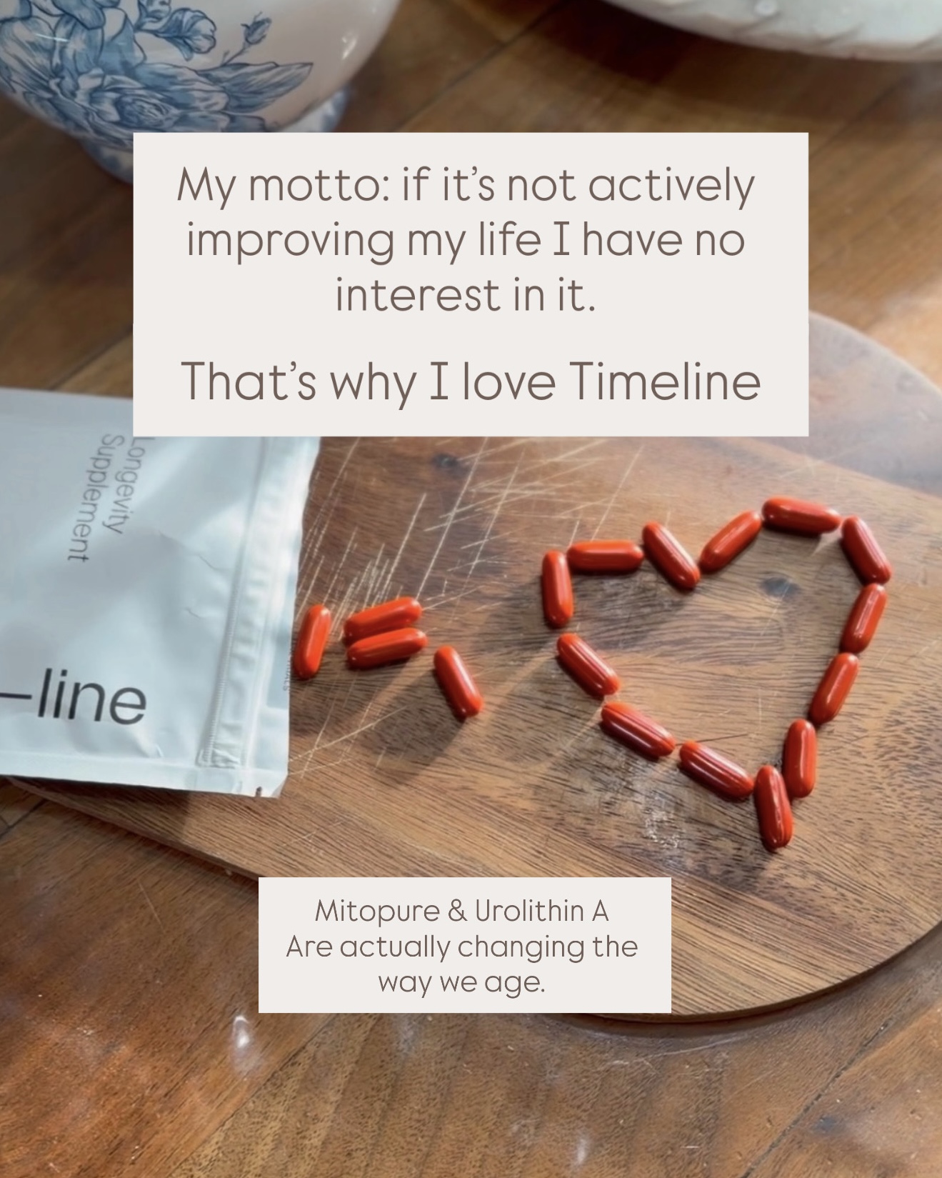 Timeline Longevity Facebook ad