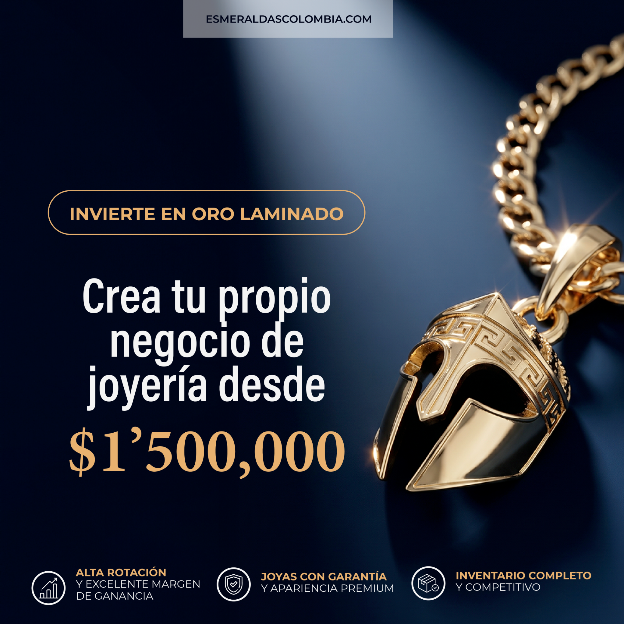 Esmeraldas Colombia Facebook ad: Hazte ya mayorista