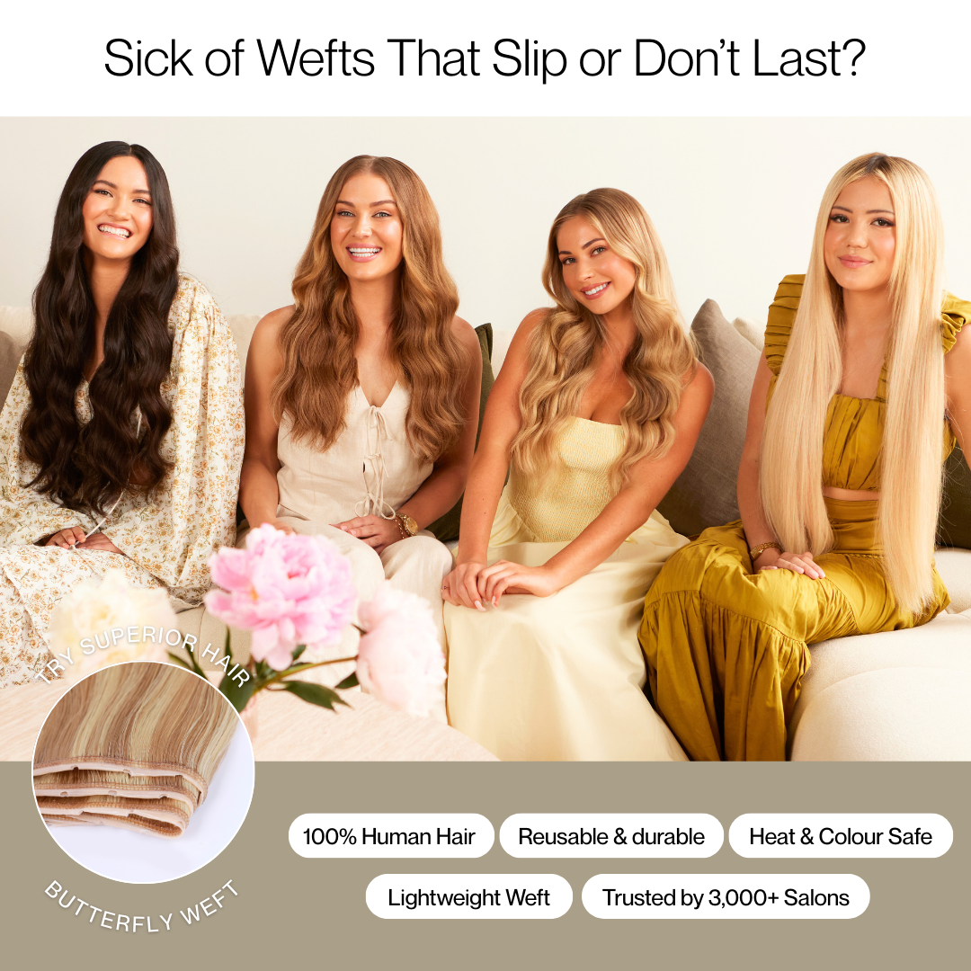 Superior Hair Extensions Facebook ad