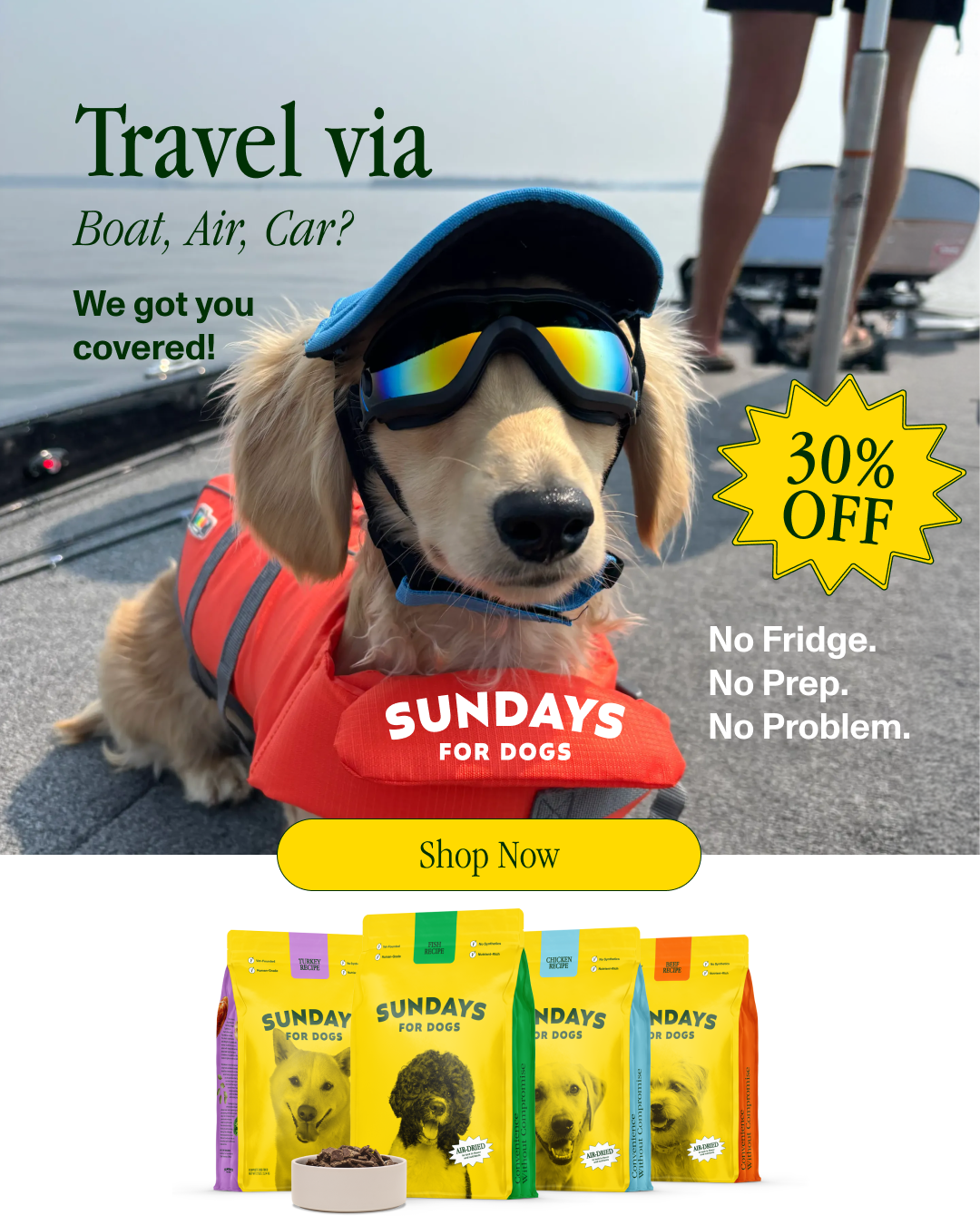 Sundays Facebook ad