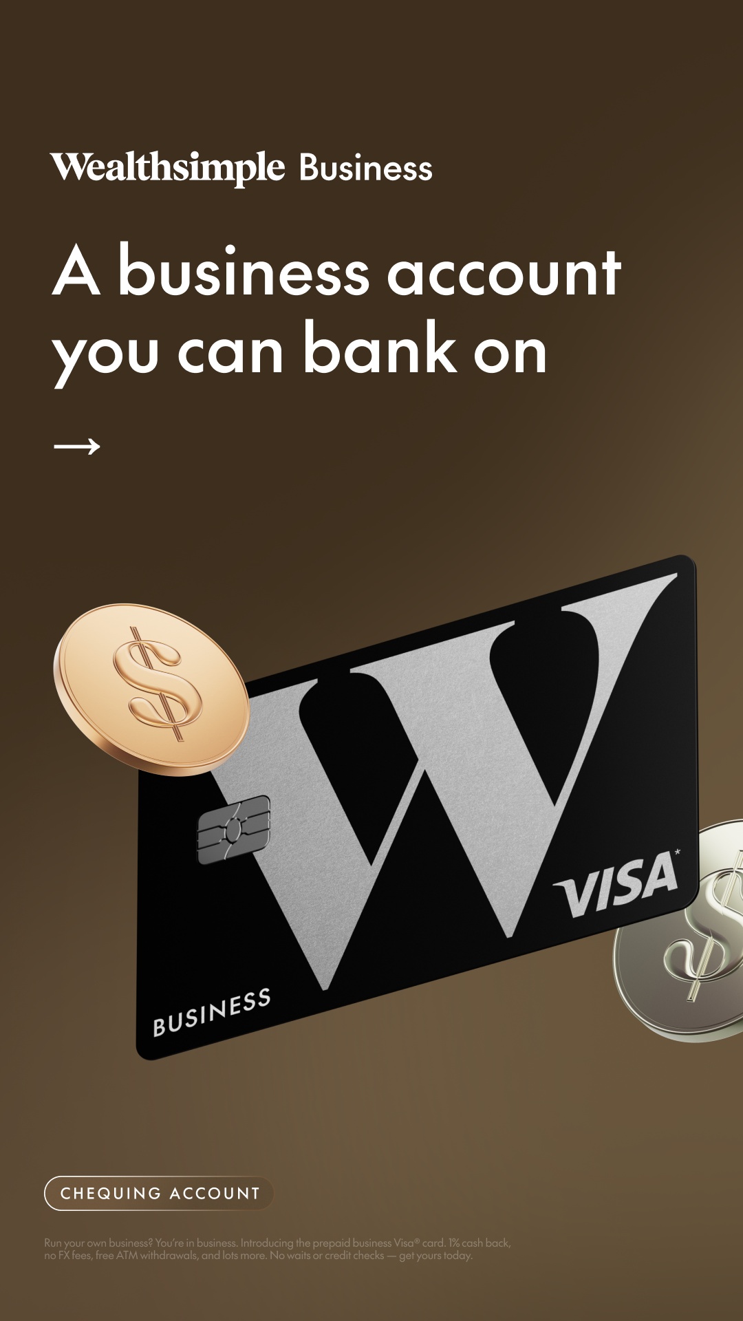 Wealthsimple Facebook ad
