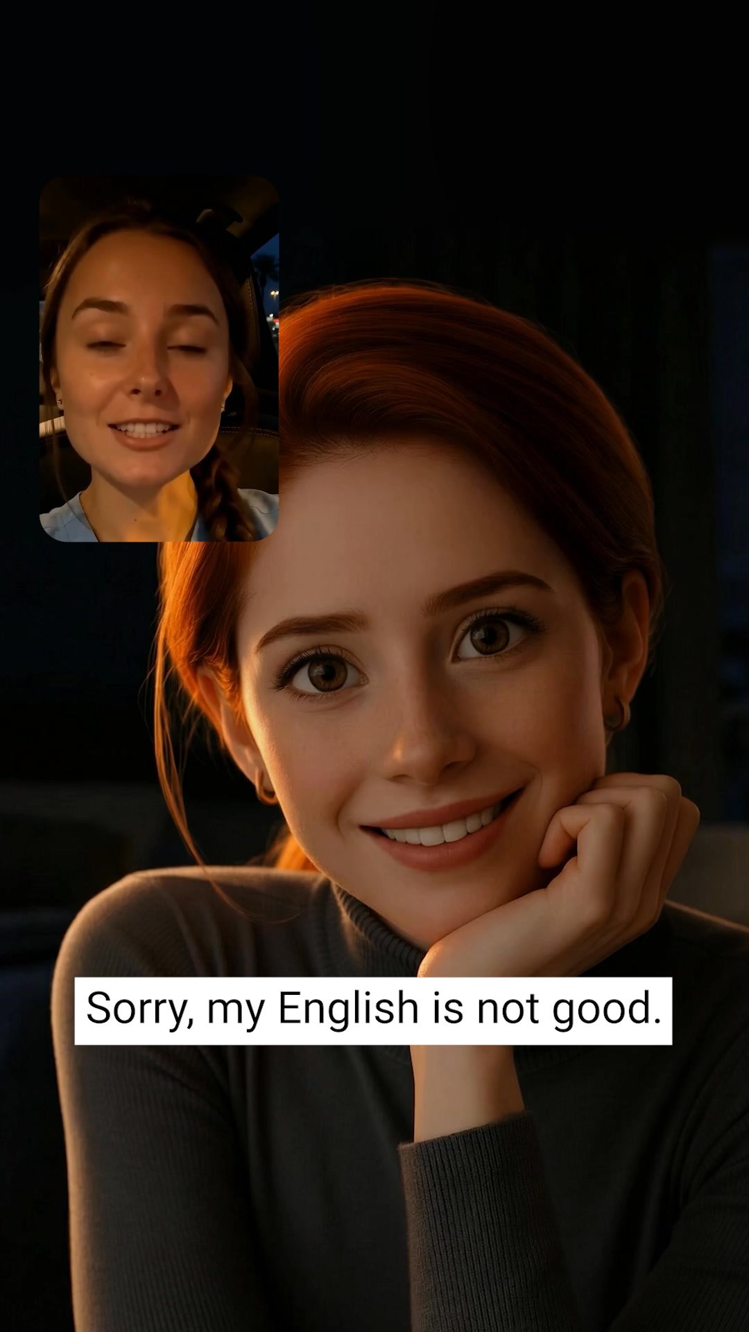 AI English Tutor - Fluency starts with talking Facebook ad: Best AI English tutor