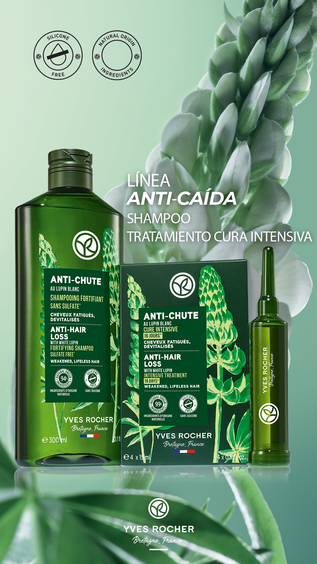 Yves Rocher Ecuador Facebook ad from Nov 13, 2025