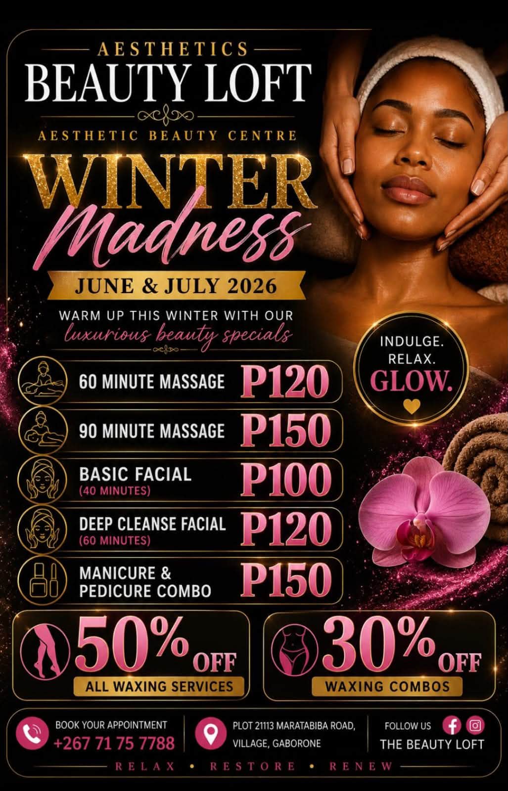 Aesthetics Beauty Loft Facebook ad