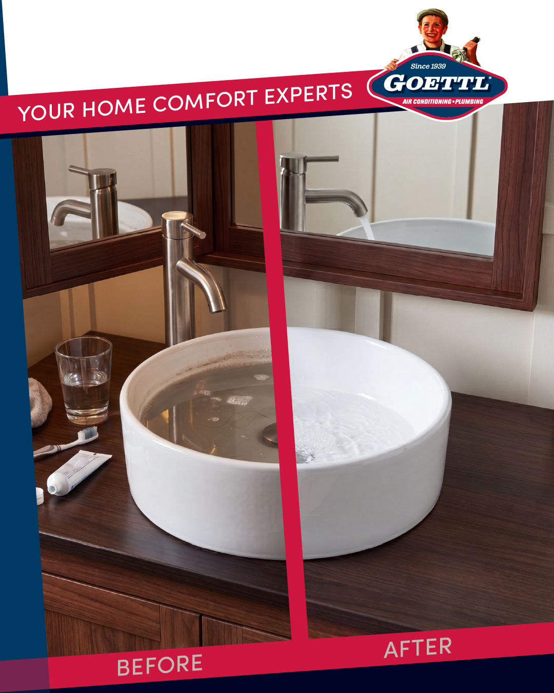 Goettl Air Conditioning & Plumbing Facebook ad