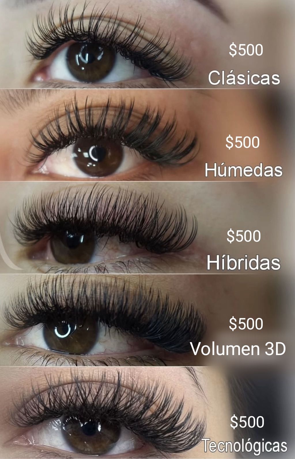 Studio Lashes & Microblading Facebook ad