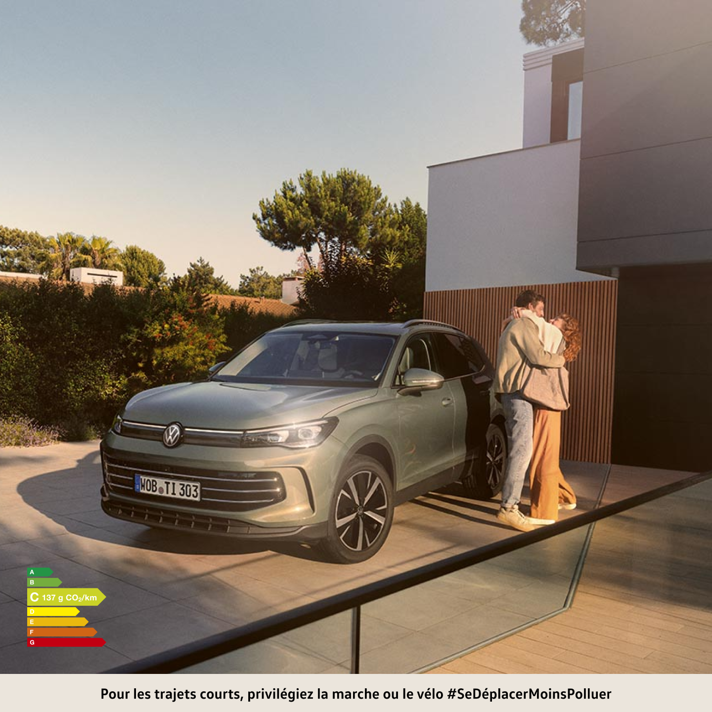 Volkswagen Facebook ad: LES OFFRES DU MOMENT