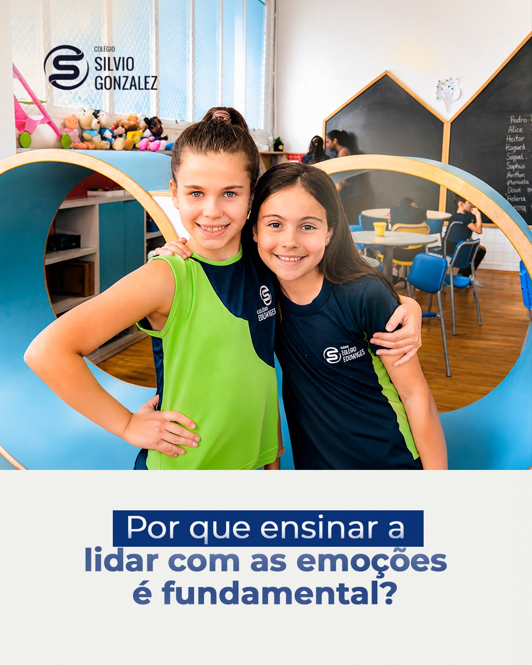 Colégio Silvio Gonzalez Facebook ad: Preparar os jovens para o futuro exige ir…