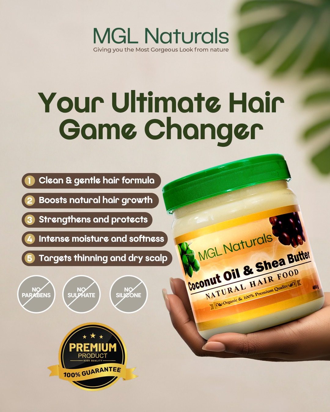 MGL Naturals Facebook ad