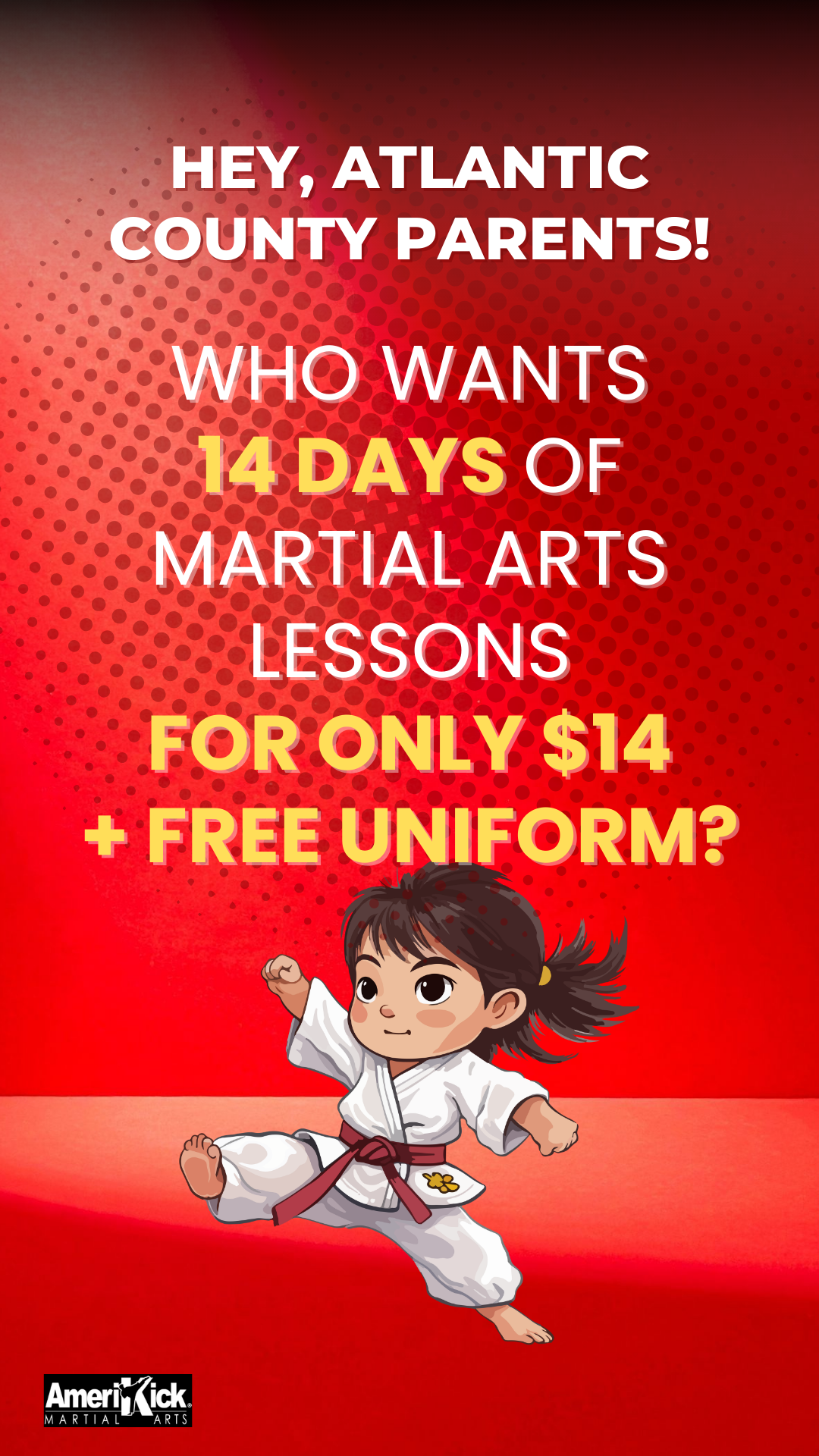 Amerikick EHT Facebook ad from Mar 2, 2026