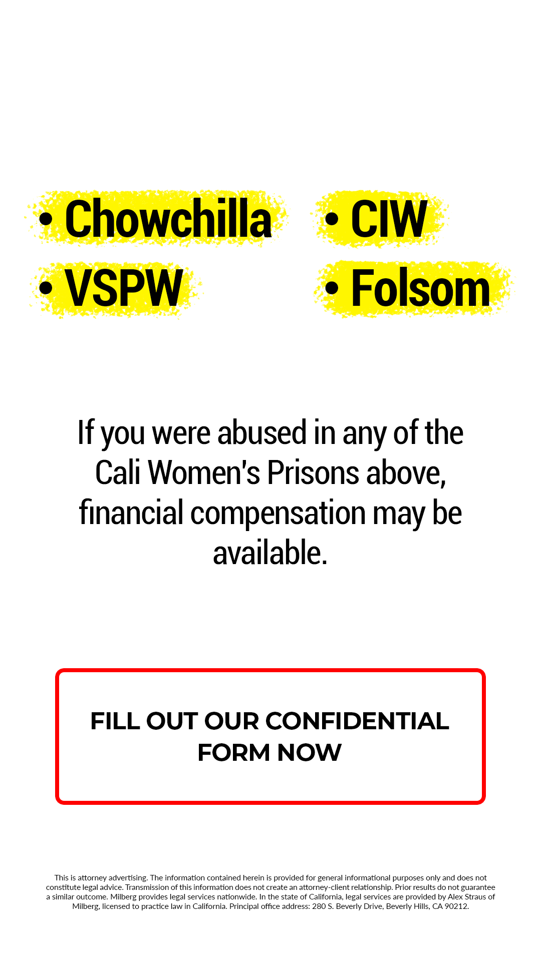 Safe Space Legal Help Facebook ad from Apr 30, 2026