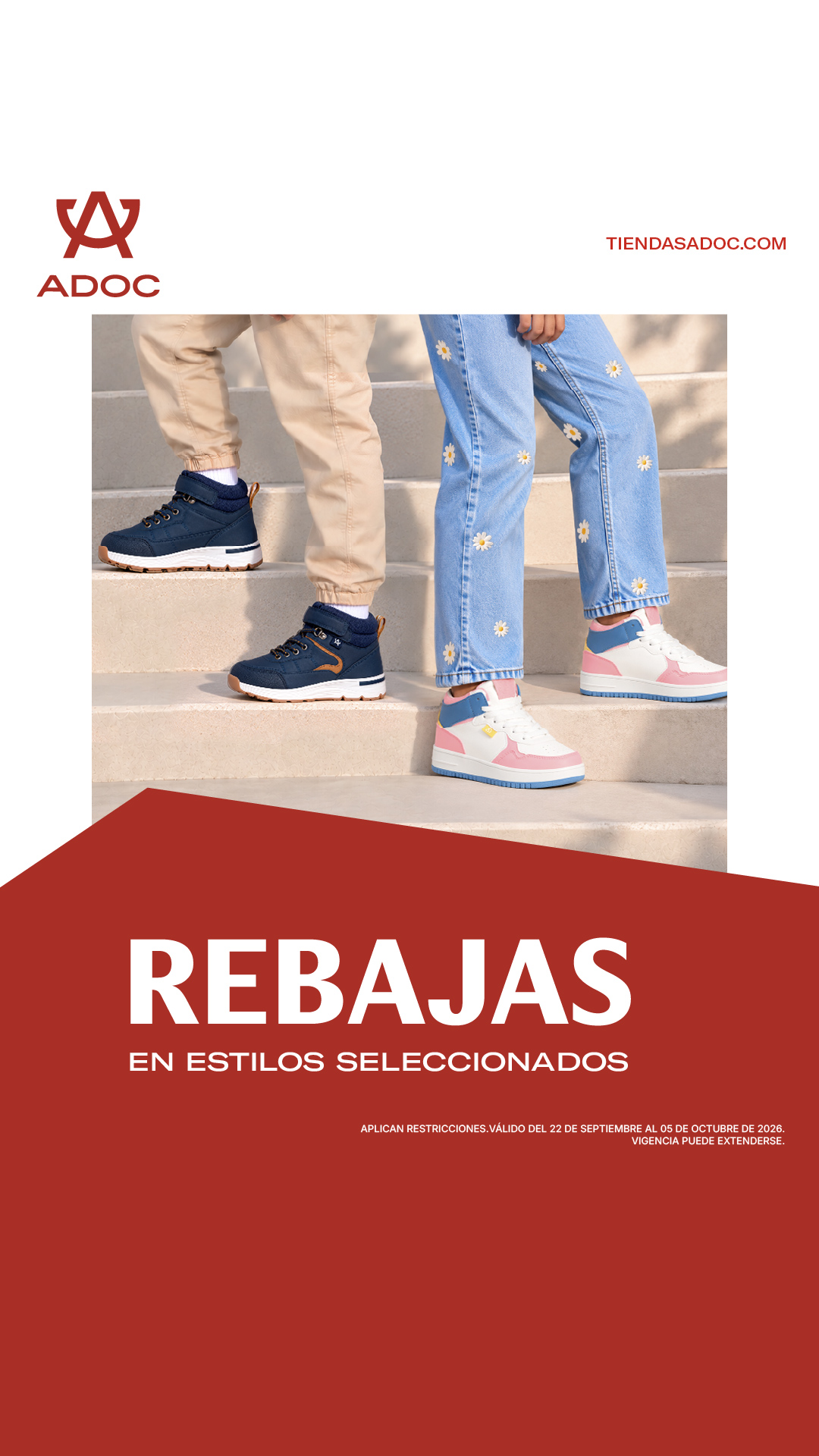 ADOC Costa Rica Facebook ad: Hasta 40% off