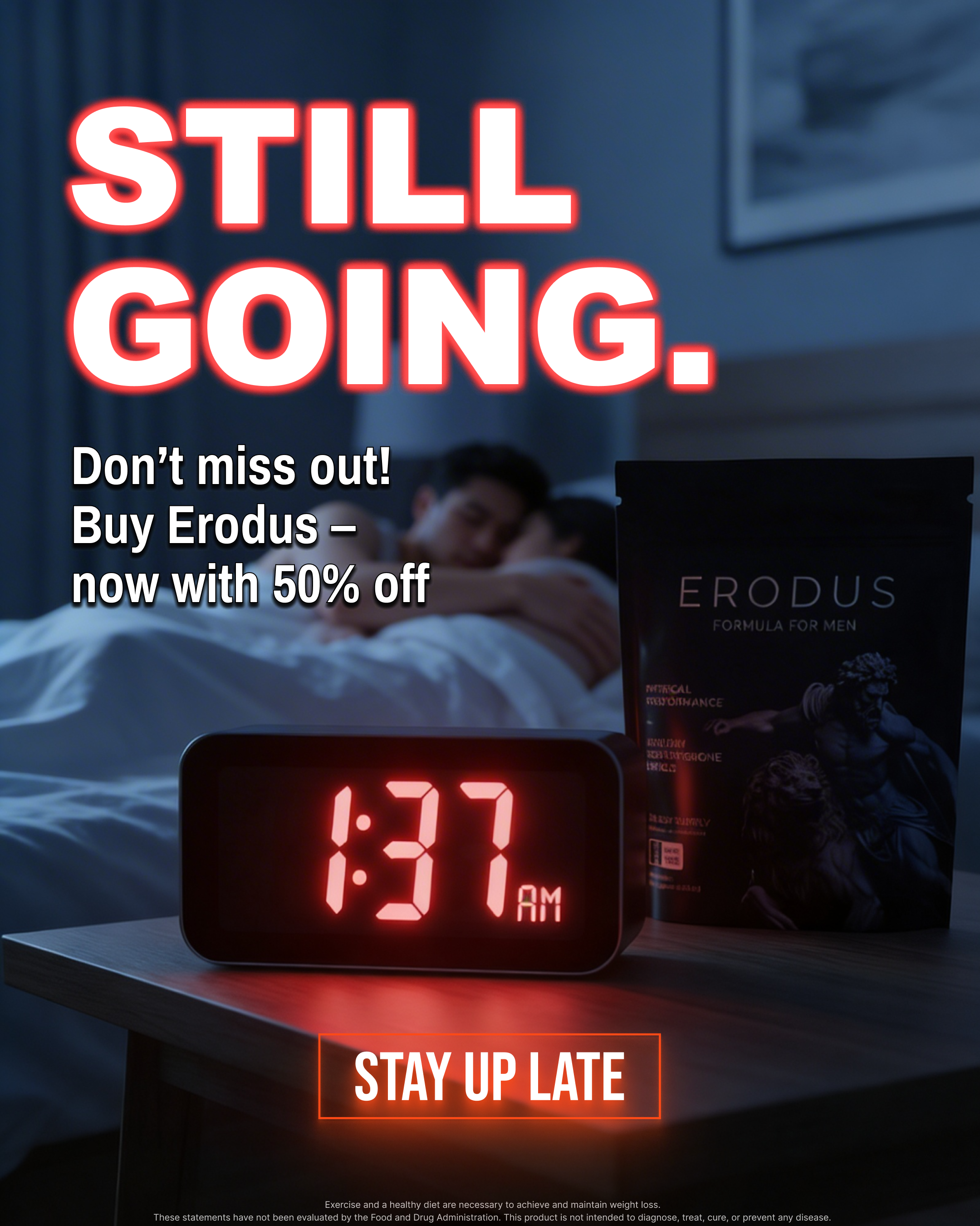Erodus Formula For Men Facebook ad