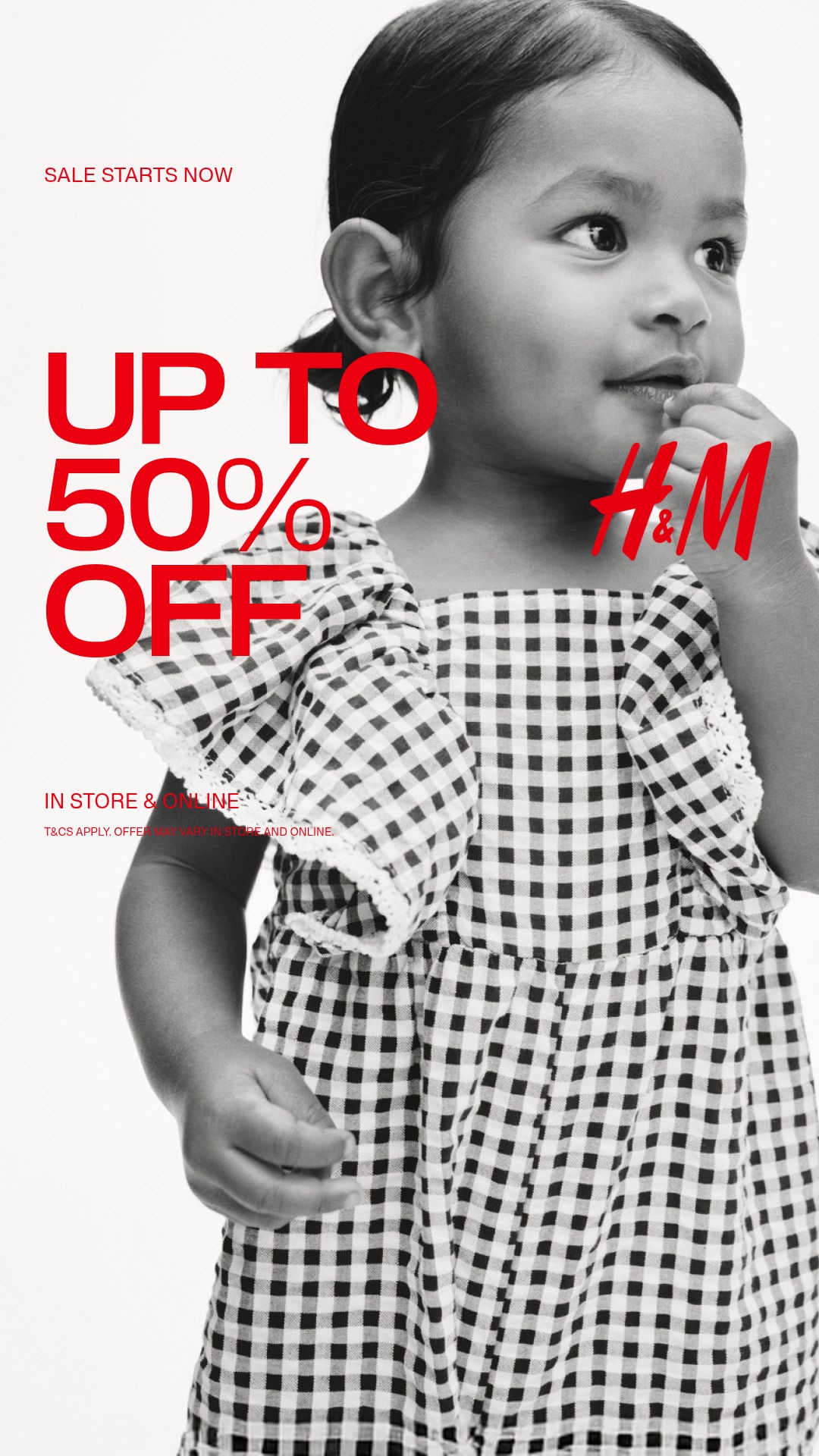 H&M Facebook ad