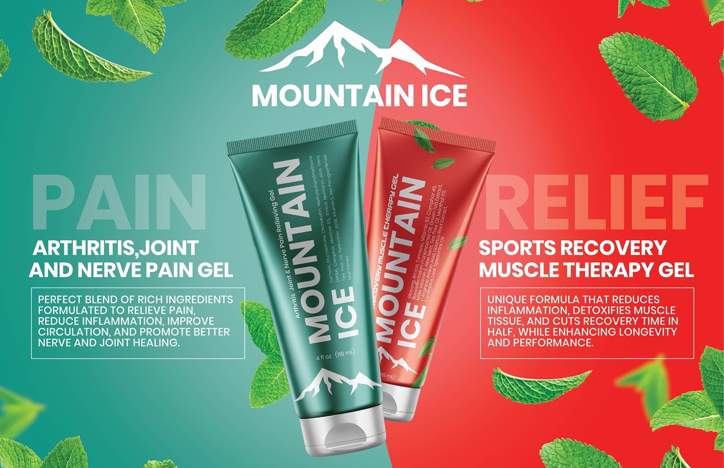 Mountain Ice Facebook ad