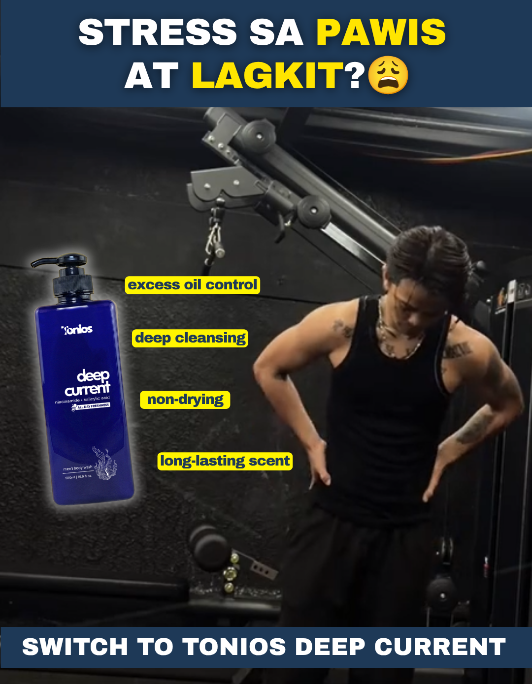 Tonios Facebook ad