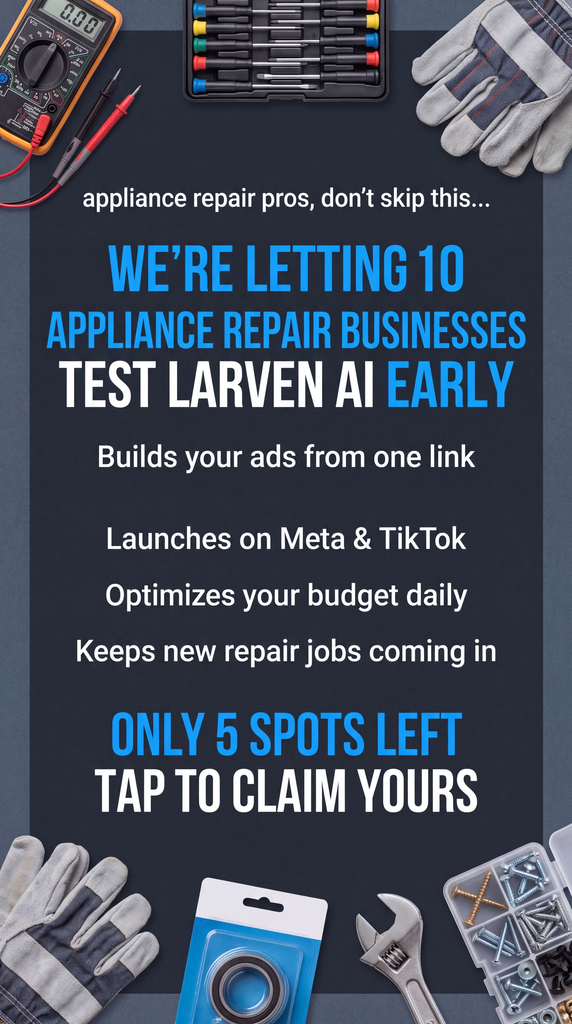 Larven AI Facebook ad