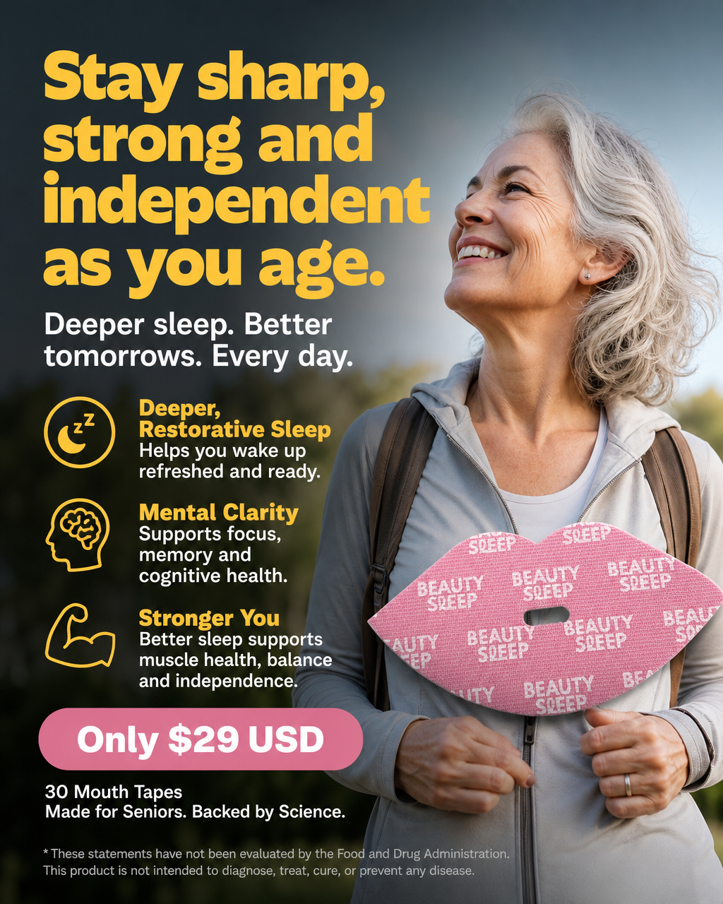 Beauty Sleep Facebook ad