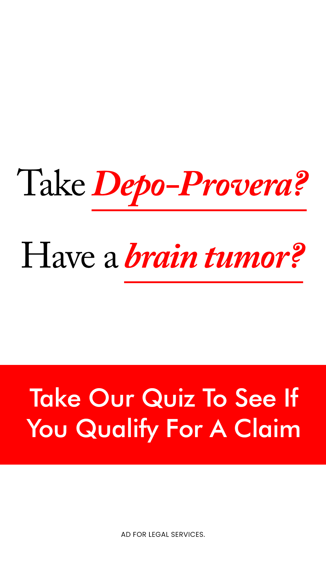 Depo-Provera Lawsuit Claims Facebook ad from Mar 6, 2026