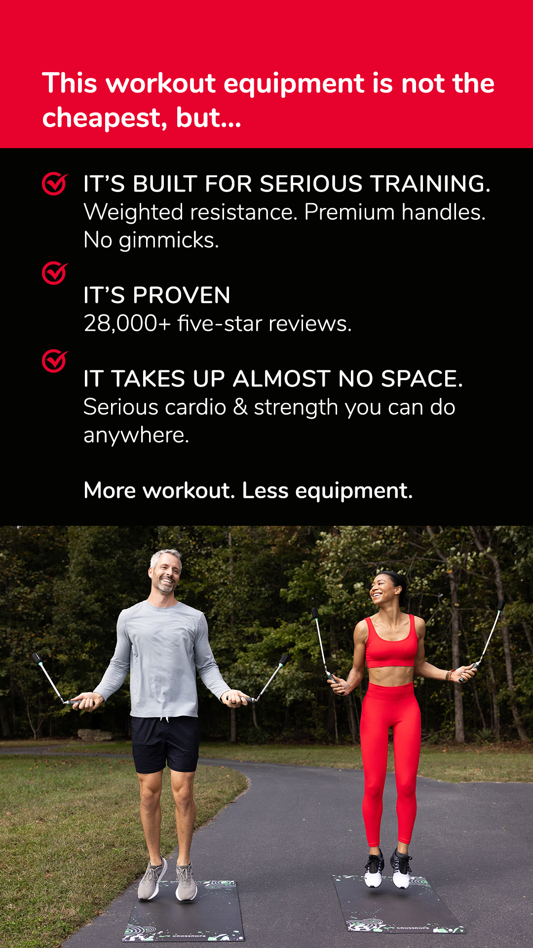 Crossrope Jump Ropes Facebook ad