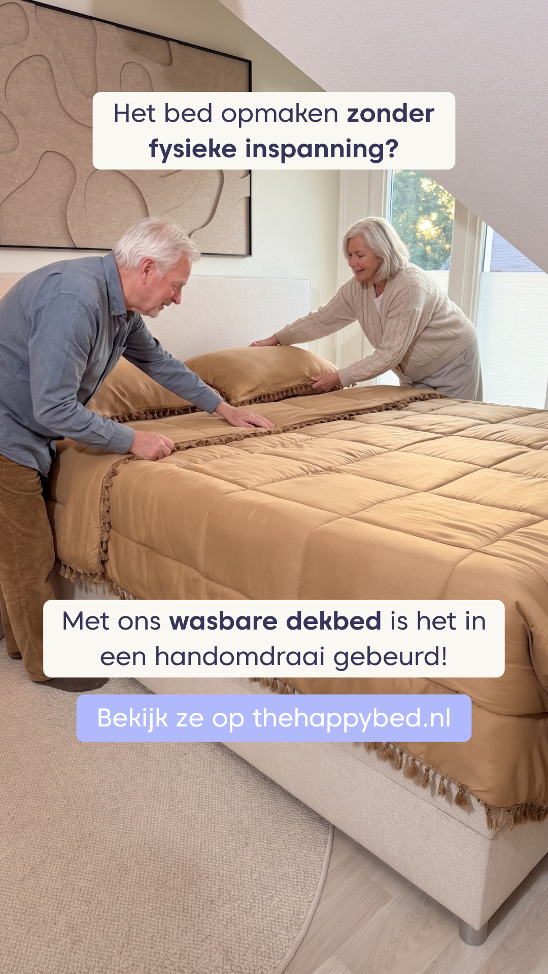 HappyBed Facebook ad