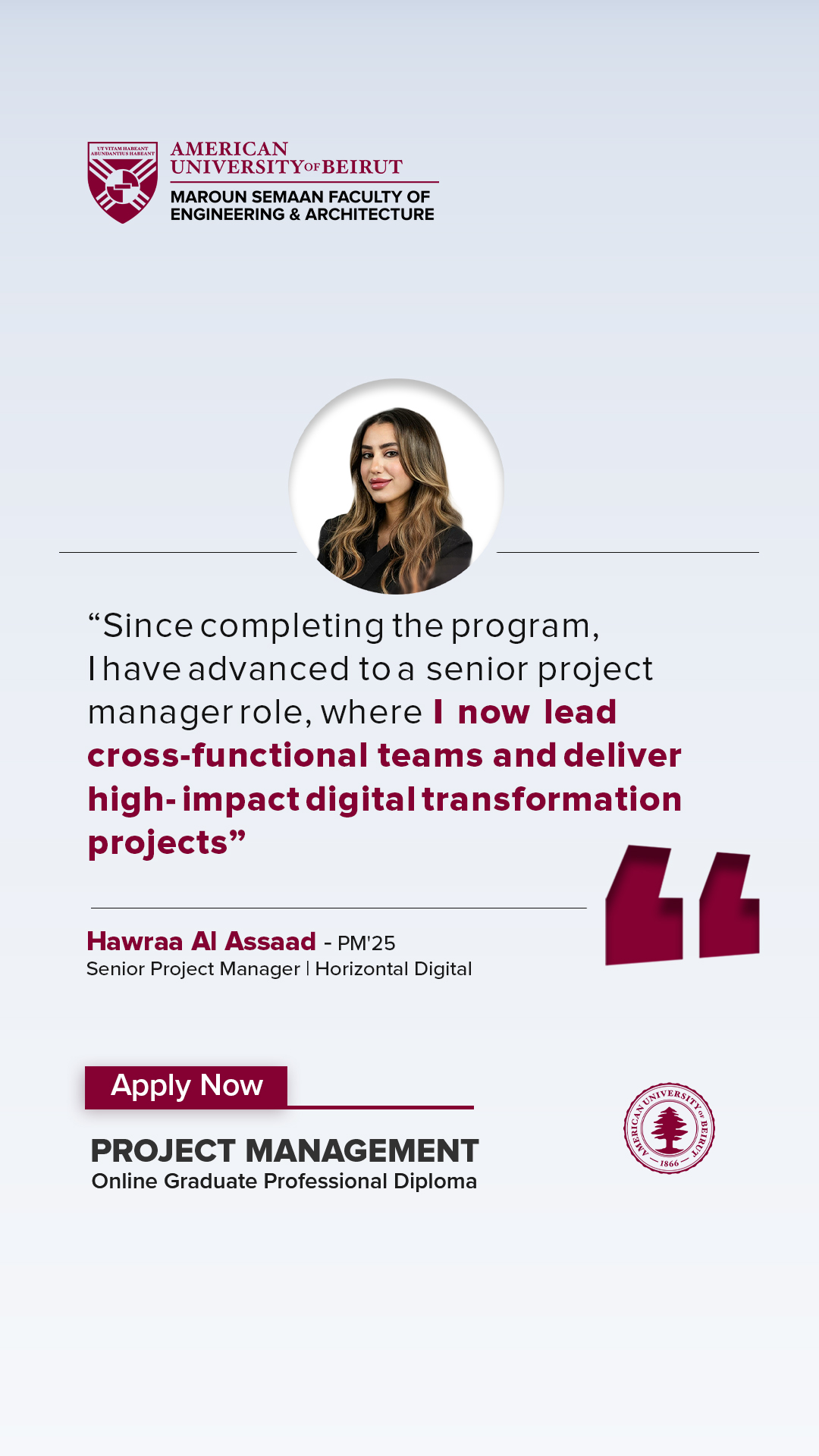 Abdulla Al Ghurair Hub for Digital Teaching and Learning Facebook ad from Apr 30, 2026