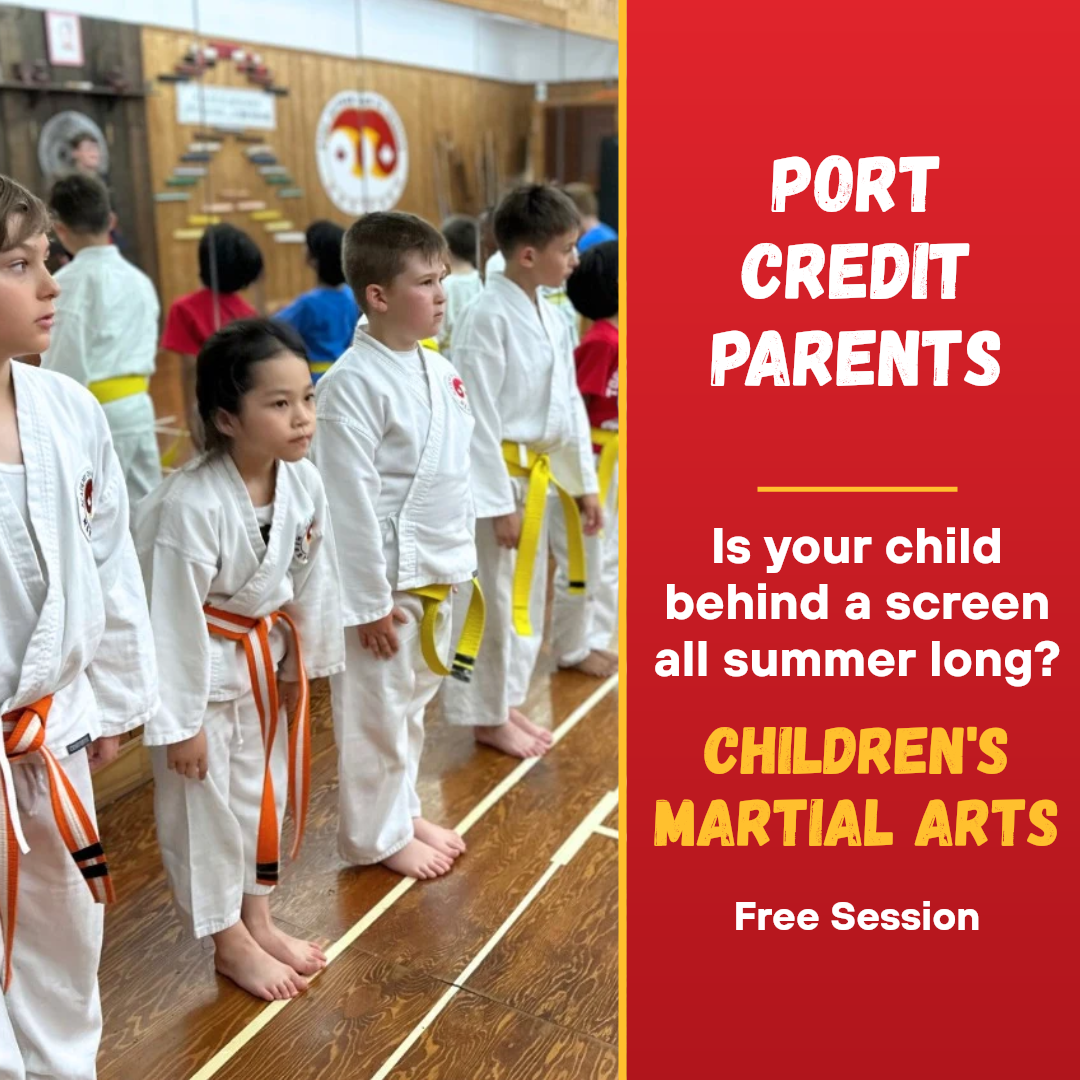 Port Credit Academy of Martial Arts Facebook ad