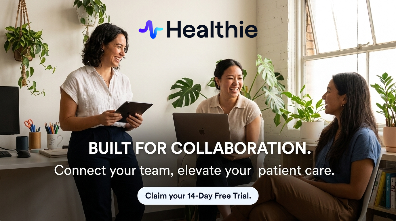 Healthie Facebook ad from May 29, 2026
