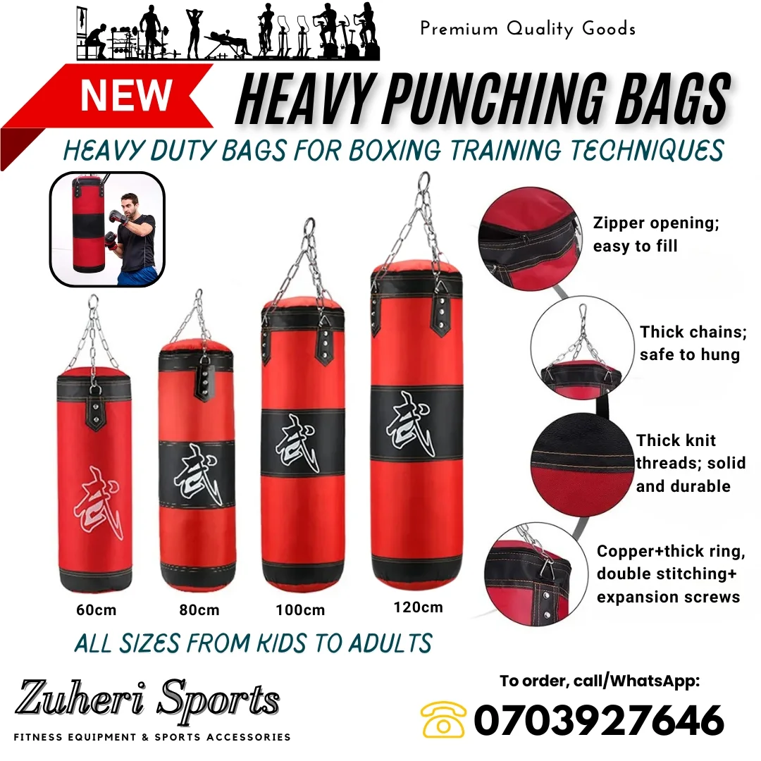 Zuheri Sports Facebook ad: Choose the Right Heavy Punching Bag for Your…