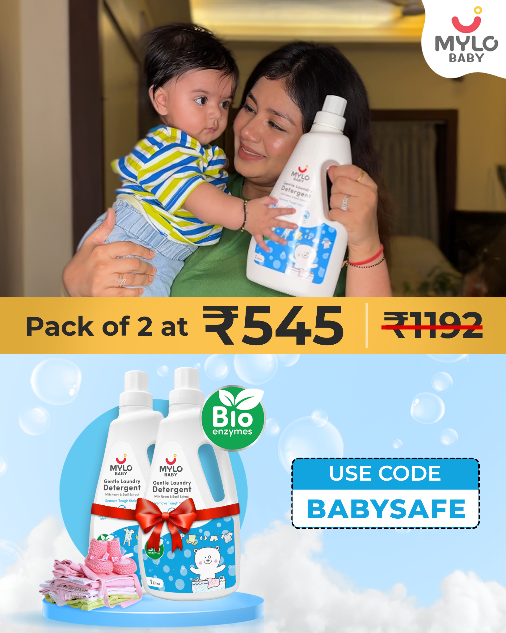 Mylo Facebook ad
