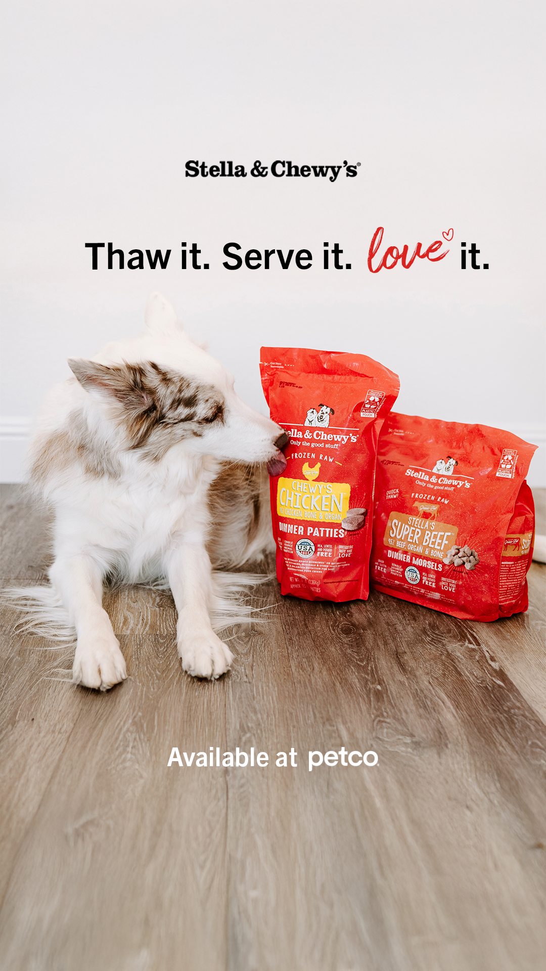 Stella & Chewy's Facebook ad