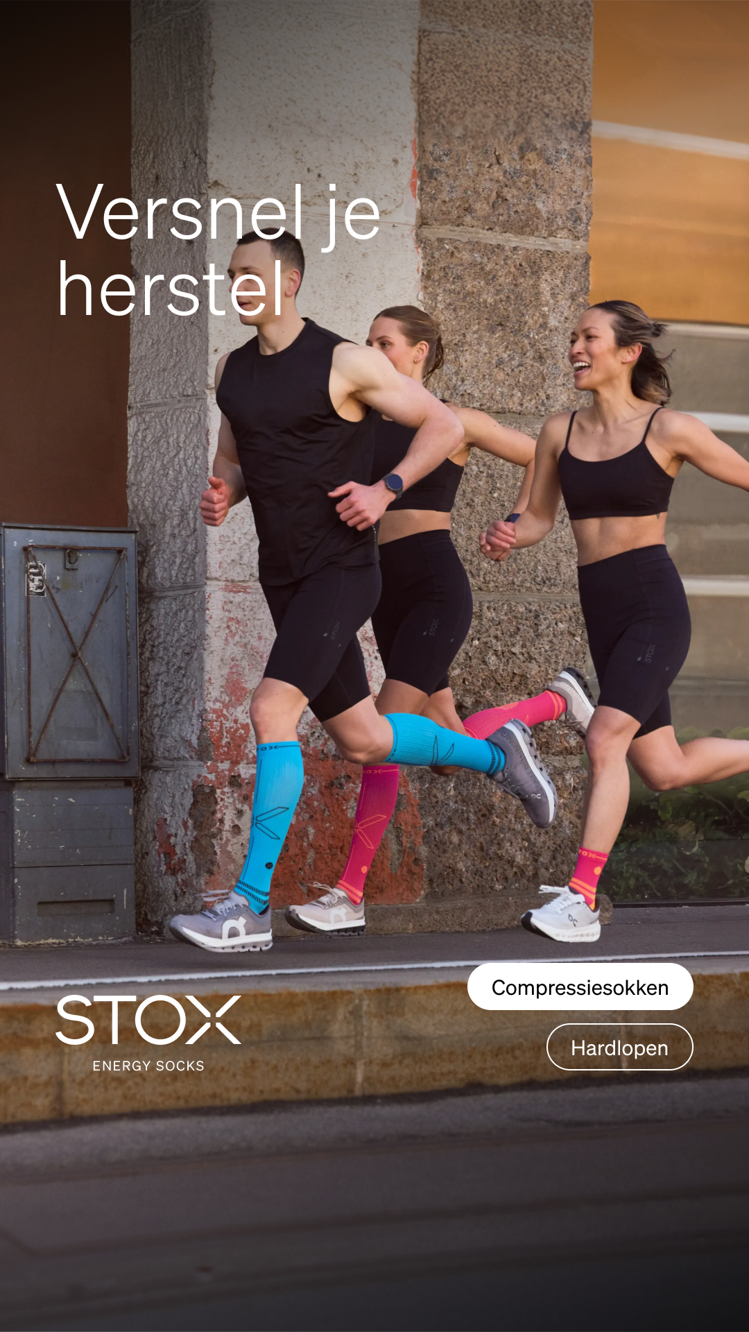 STOX Energy Socks Facebook ad