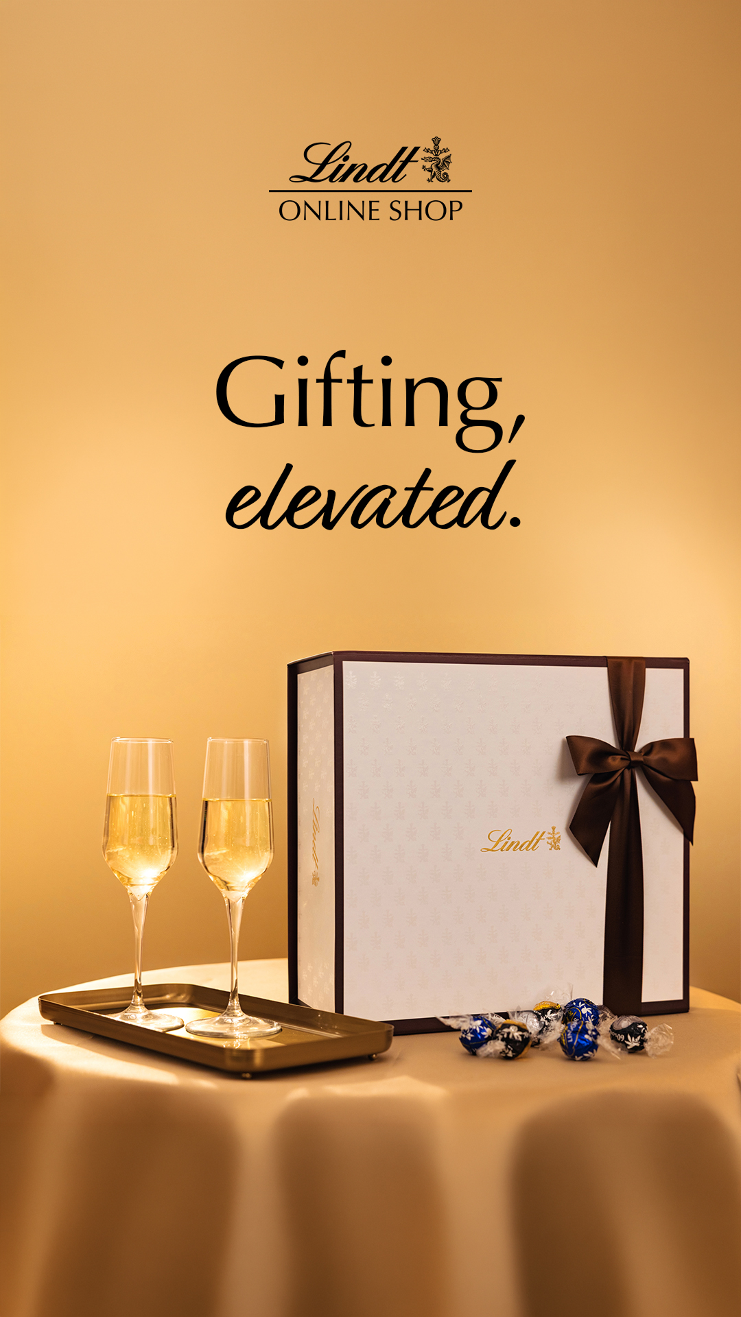 Lindt Facebook ad