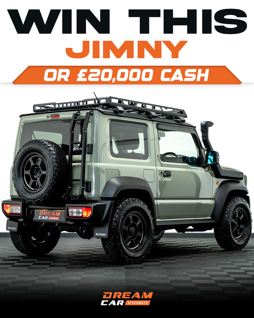 Dream Car Giveaways Facebook ad