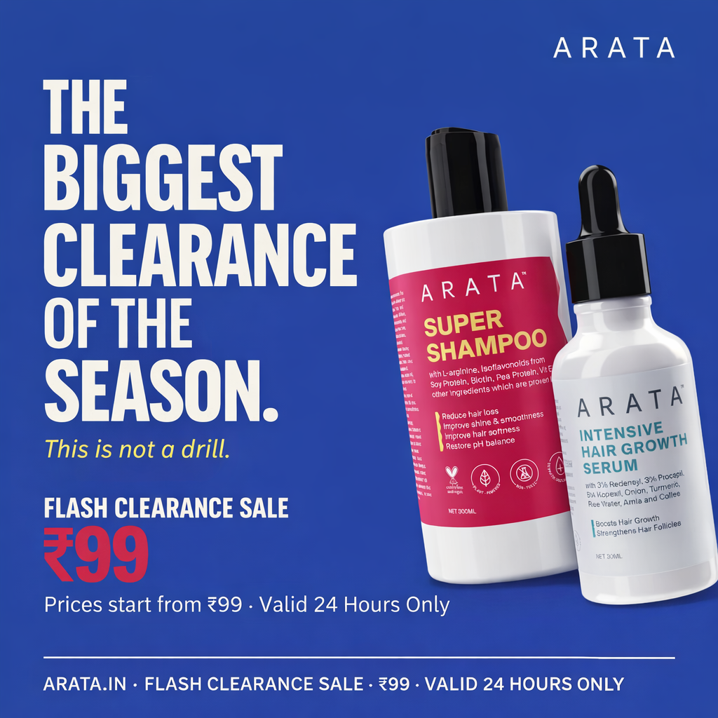 Arata Clearance Sale Facebook ad: 24 Hour Clearance Sale