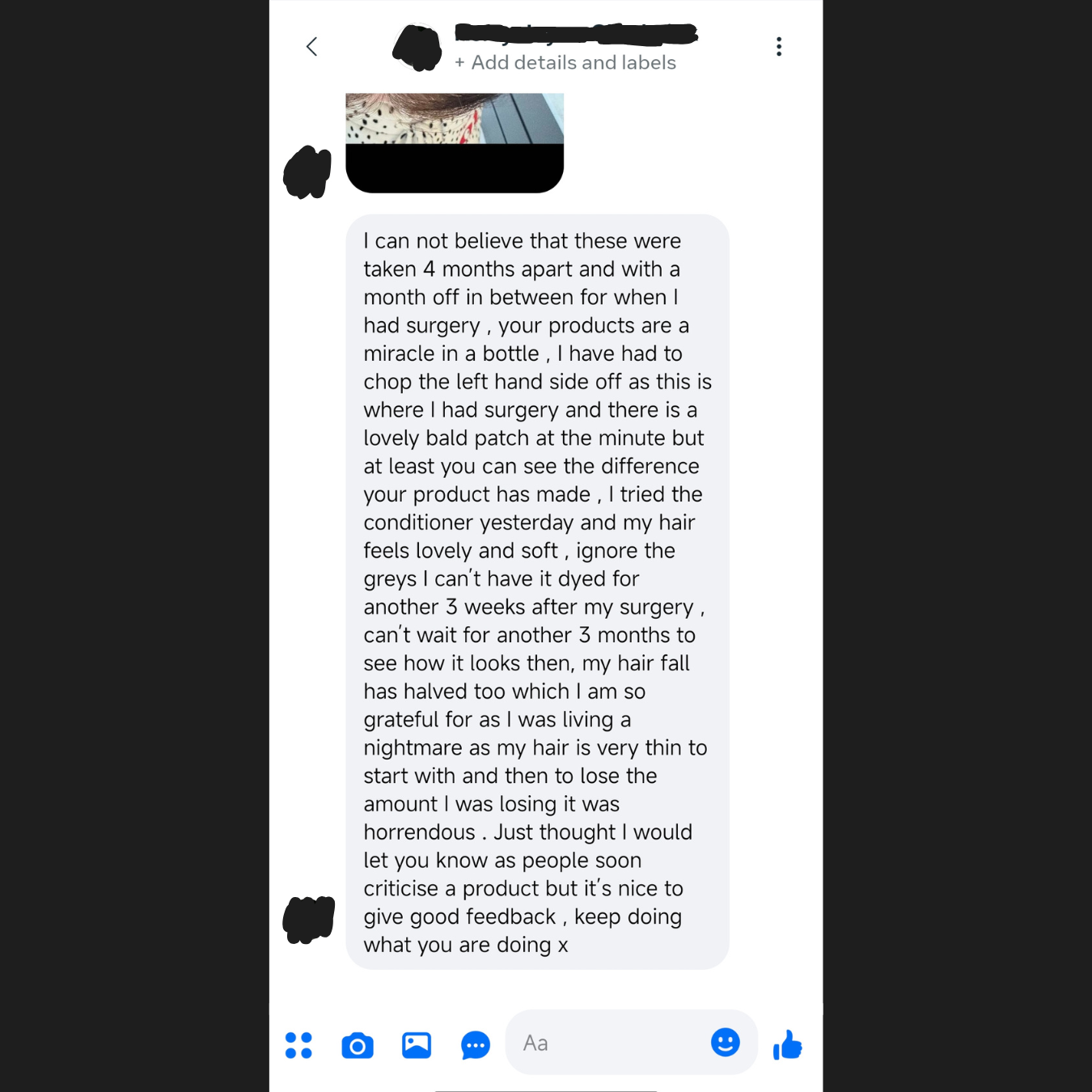 The Rosemary Company Facebook ad