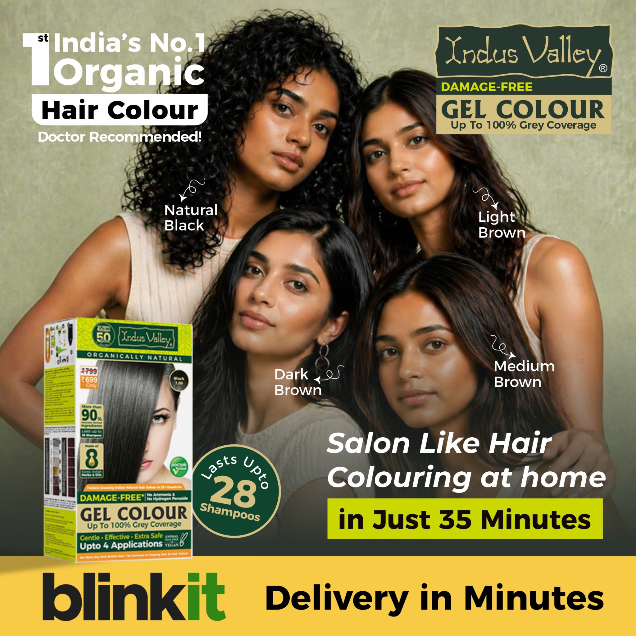 Indus Valley Organic Beauty Facebook ad