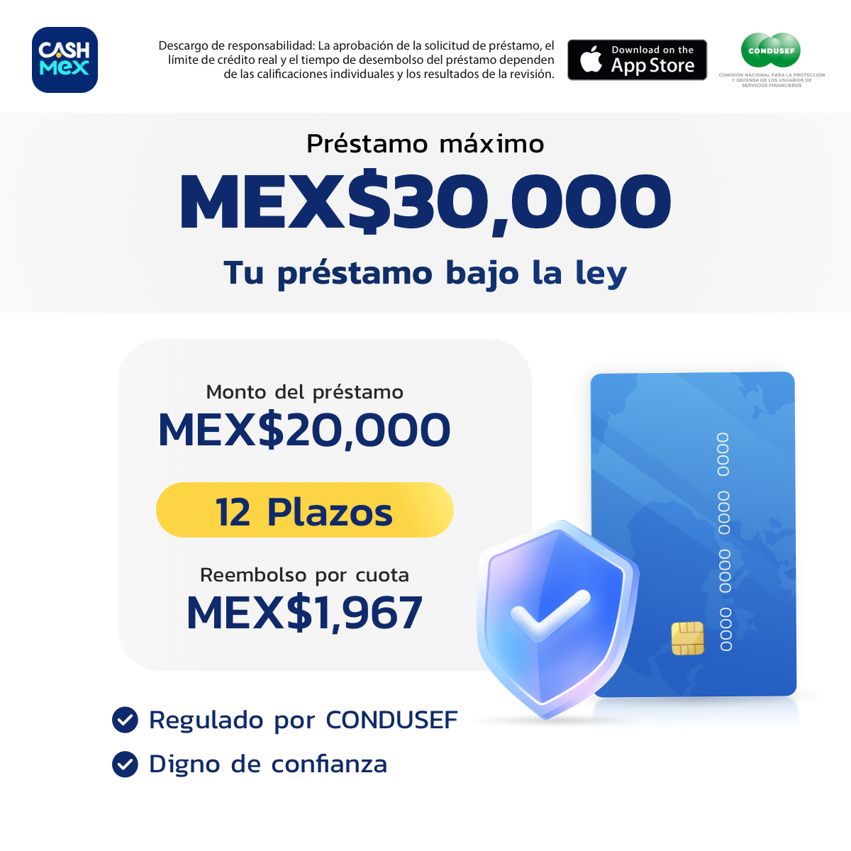 CashMex - Préstamo de crédito Facebook ad: CashMex: Préstamo de crédito